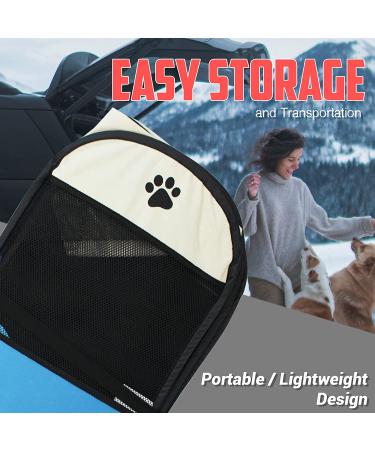 LongtimeUSA Portable Pet Puppy Playpen with Removable Shade Cover - Buy Online on SooperMarket.com