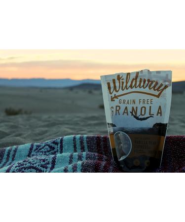 Wildway Vanilla Bean Espresso Granola | Vegan, Gluten-Free, Low Carb, Paleo Snack | 8oz - Buy Online on SooperMarket.com