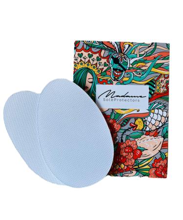 Sole protectors Original Size Madame Sole Protectors Clear Self Adhesive Sole Protectors Compatible with Irregular Choice Shoes Clear One Size