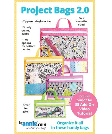 Annie Project Bags 2.0 Pattern - Shop Now for Stylish and Functional Project Organization - Buy Online on SooperMarket.com