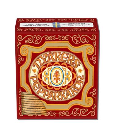 Nyaker Swedish Gingersnap Cookies Twin Sleeve, 10.6-ounces (Pack of 3: 31.8 ounces total)