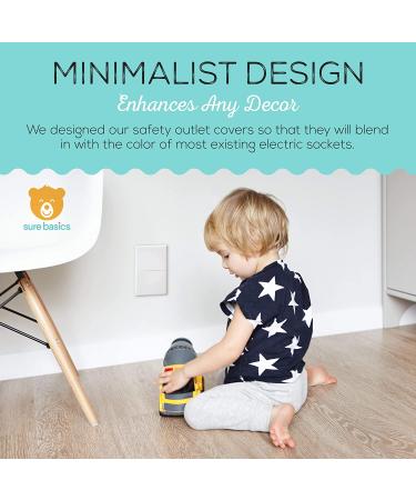 Electrical Outlet Covers Baby Proofing - Bigger Size Prevents Choking Hazard  12 - Buy Online on SooperMarket.com