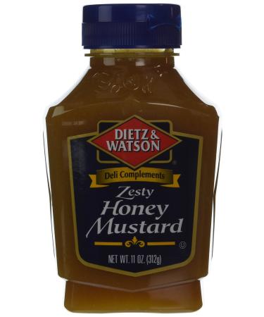 Dietz & Watson, Deli Compliments, Zesty Honey Mustard, 11oz Bottle (Pack of 2)