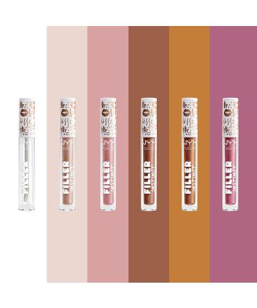 NYX Filler Instinct Plumping Lip Polish - Let's Glaze | Clear Lip Plumper Gloss - Buy Online on SooperMarket.com