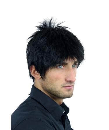 WIG ME UP - WL-3058-1 wig men's wig short styled strands black