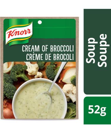 Knorr Dry Soup Mix for A Quick Delicious Soup Or Flavour Boost Cream of Broccoli No Artificial Colours Or Flavours 52 GR 12-Count Cream Of Broccoli 52 g (Pack of 12) - Buy Online on SooperMarket.com