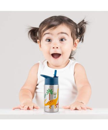 Stephen Joseph 18oz Dino Stainless Steel Water Bottle - Buy Online on SooperMarket.com