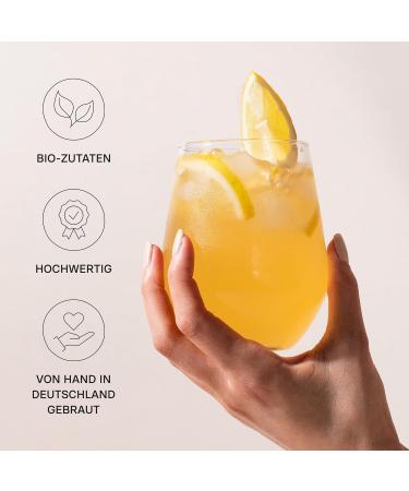 Organic Roy Raspberry Kombucha - 6 Pack (330 ml) | Handmade in Berlin | Vegan Gluten-Free Lactose-Free - Buy Online on SooperMarket.com