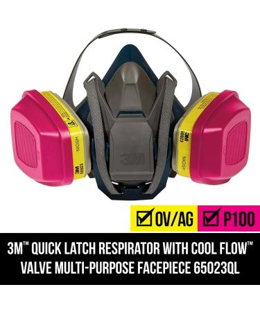 3M Pro MultiPurpose Respirator with Quick Latch Medium - Ultimate Protection - Buy Online on SooperMarket.com