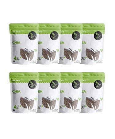 ELAN Organic Seeds Chia 8 Pack 70.4 Oz Non-GMO Vegan Gluten-Free - Buy Online on SooperMarket.com
