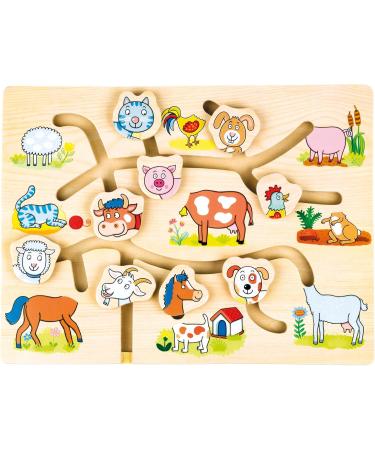 Shop Bino World of Toys: 'Do You Find the Right Head ' - Fun & Creative Farm-Themed Game for Children 10 Months+ | Enhance Motor Skills & Imagination - Buy Online on SooperMarket.com