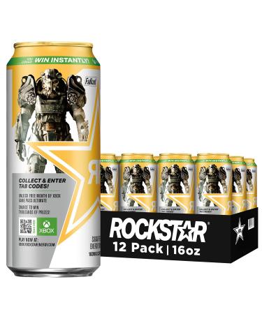 Rockstar Sugar Free Energy Drink, 16oz Cans (12 Pack) (Packaging May Vary)