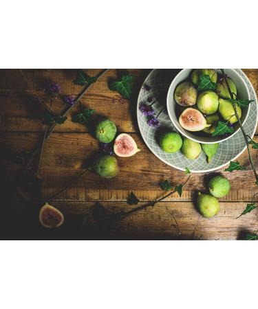 Organic Turkish Dried Figs | Purely Figs - USDA Certified, No Added Sugars or Preservatives | Non-GMO, Vegan & Kosher | 8oz - Buy Online on SooperMarket.com