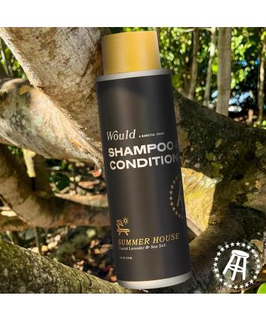 WOULD Men's 2-in-1 Shampoo & Conditioner - 16 oz Dual Action for Fresh Hair Oakmoss & Pink Pepper Scent - Shop Internationally - Buy Online on SooperMarket.com