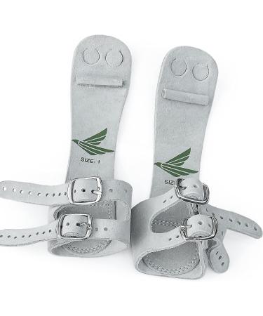 LEVIERO Gymnastics Grips Buckle Narrow Squeeze/Gymnastic Grips for Girls Youth/Grips for Gymnastics Girls/Gymnastics Grips for Kids with Wrist Bands and Grip Bag/Gymnastics Hand Grips White 0 - Buy Online on SooperMarket.com
