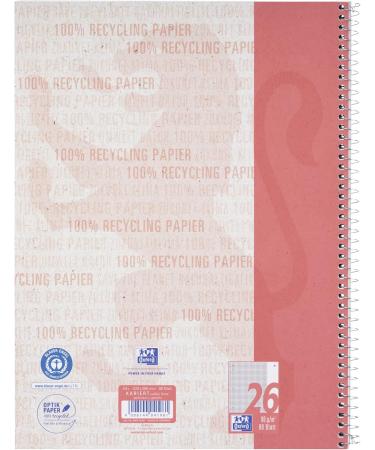 Buy Oxford Recycling College Block A4 Squared - 80 Sheets Pack of 10 | Eco-Friendly Notebooks for International Shipping - Buy Online on SooperMarket.com