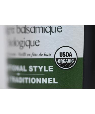 QO Organic Thick Aged Balsamic Vinegar of Modena | Gourmet Traditional Style | Aceto Balsamico di Modena | 8.5 fl.oz - Buy Online on SooperMarket.com