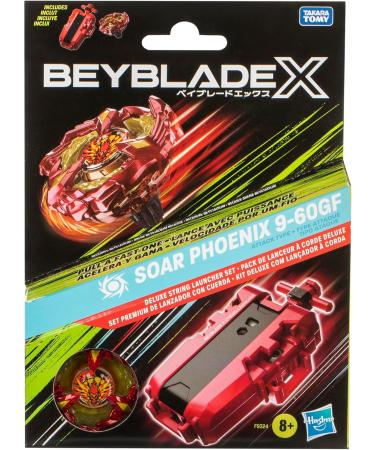 Beyblade X Soar Phoenix 9-60GF Deluxe String Starter Set - Shop Internationally for Top Performance - Buy Online on SooperMarket.com