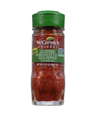 McCormick Gourmet All Natural Korean-Style Red Pepper Gochugaru, 1.37 oz