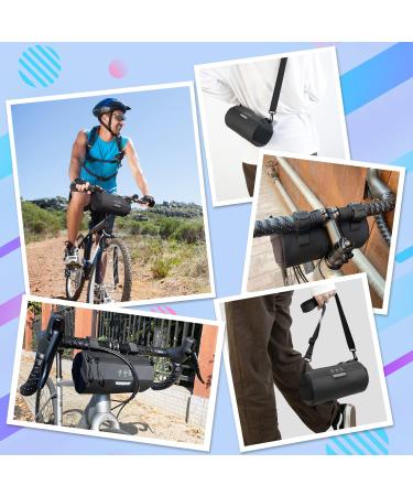 Eyin Waterproof Bicycle Handlebar Bag | 2L Reflective Cycling Bag with Removable Shoulder Strap for MTB & E-Bike Rides - Buy Online on SooperMarket.com