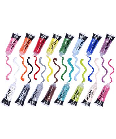 Moon Creations Green Face & Body Paint Tubes | 12ml | Cruelty-Free UK-Made | No Flake | For Kids & Adults | Perfect for Fancy Dress, Festivals & Halloween - Buy Online on SooperMarket.com