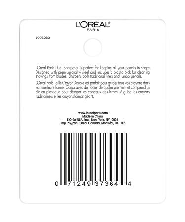 L'Oreal Paris Infallible Eye Makeup Pencil Sharpener - Precision Point for Flawless Application - Buy Online on SooperMarket.com