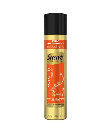 Suave Professionals Dry Shampoo Keratin Infusion 4.3 Fl Oz (Pack of 1)
