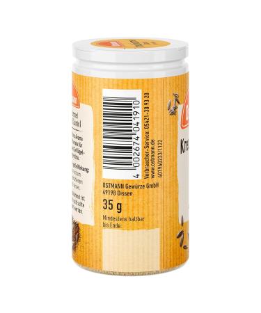 Ostmann Ground Cumin 4-Pack (4 x 35g) - Premium Quality Spice for International Shipping - Buy Online on SooperMarket.com