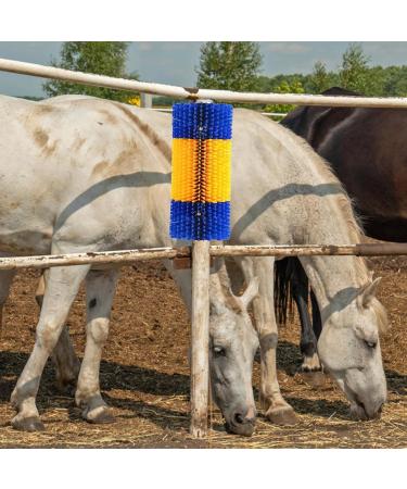 Generic Scratch Brush for Farm Animals - Itching Relief & Massage Tool for Cows Horses Sheep & Pigs - Durable Cleaning Brush - Buy Online on SooperMarket.com
