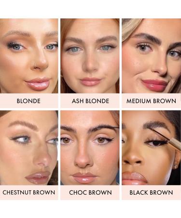 Buy ICONIC LONDON Brow Tint and Texture | Vegan Cruelty-Free Brow Gel for Blonde | International Shipping - Buy Online on SooperMarket.com