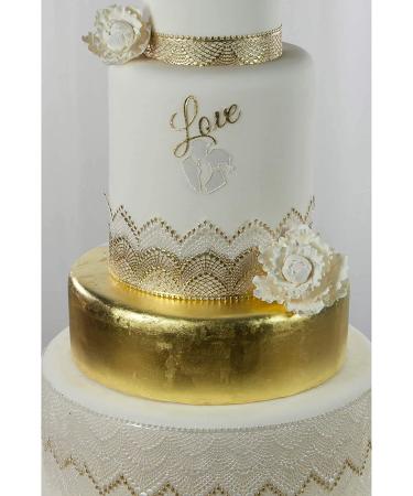 Global Sugar Art Premium Peony Sugar Cake Flower  White  Large  1 Count by Chef Alan Tetreault - Buy Online on SooperMarket.com