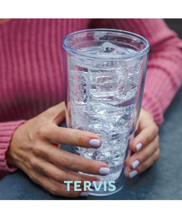 Tervis Made in USA Double Walled Fiesta Insulated Tumbler Cup 24oz - Purple Lid, Purple Floral - Buy Online on SooperMarket.com