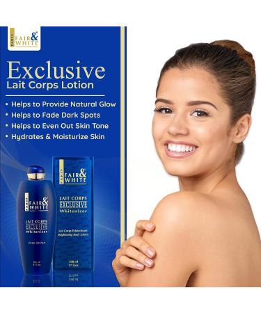 FAIR & WHITE Exclusive Whitenizer Body Lotion - 17 Fl oz / 500 ml - Buy Online on SooperMarket.com