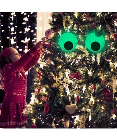 4PCS 5.9 Glow in The Dark Giant Googly Eyes - Self Adhesive Luminous Craft Decoration - Buy Online on SooperMarket.com
