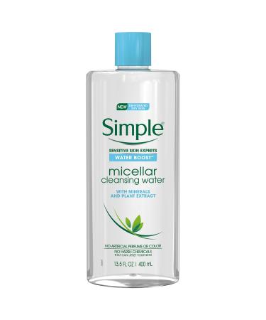 Simple Water Boost Micellar Cleansing Water for Sensitive Skin  13.5 Fl Oz  2 count (pack of 1)