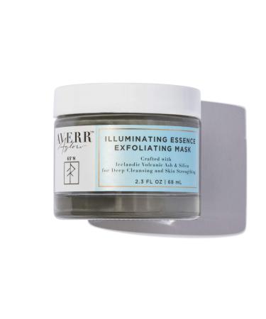 Averr Aglow Illuminating Essence Exfoliating Mask Peel Dead Skin Acne Dark Pores Minimizer Natural Solution Facial Mask Skin Care Hydrating Face Treatment