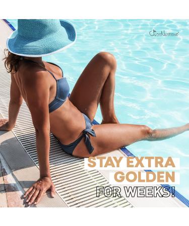 Body Nutritive Serum - Hydrating Body Oil for Outdoor Tanning | Natural Skin Moisturizer for Sun Kissed Glow - Just Nutritive 8 Oz - Buy Online on SooperMarket.com