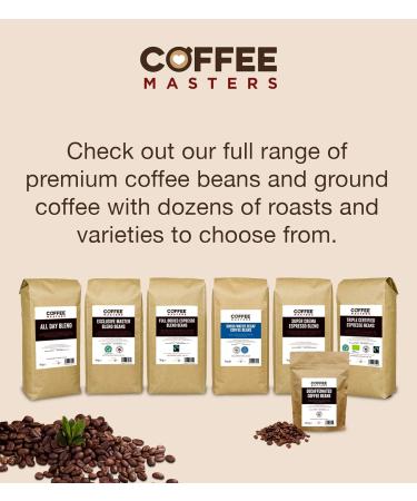 Coffee Masters Colombia Coffee Bags 100 Count - Breakfast Blend | Pack of 1 - Buy Online on SooperMarket.com