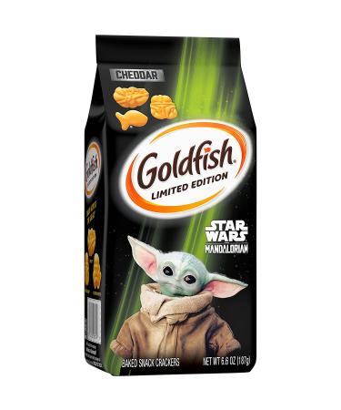 Goldfish Star Wars Mandalorian Cheddar Crackers - 6.6 oz Snack Crackers - Buy Online on SooperMarket.com