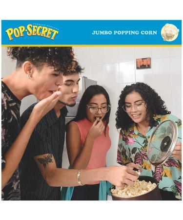 Pop Secret Jumbo Popcorn Kernels - 30 Ounce Jar | Premium Quality Popcorn for Delicious Snacks - Buy Online on SooperMarket.com