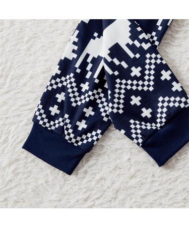 PatPat Family Matching Christmas Pajamas | Tree Snowflake Print | Long-sleeve Sets | Kids 8-9 Years Blue - Buy Online on SooperMarket.com
