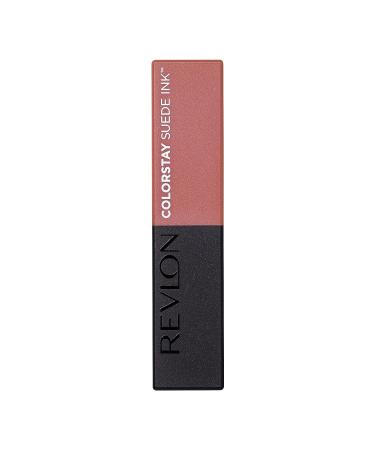 REVLON ColorStay Suede Ink Lipstick with Primer & Vitamin E - Waterproof, Smudgeproof Matte Color in Gut Instinct - Buy Online on SooperMarket.com