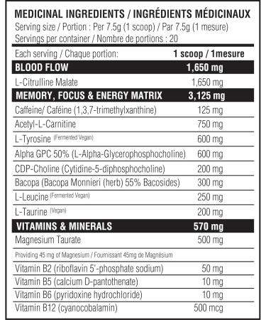 Brain Fuel Believe Supplements (20 servings) (Black Cherry) - Buy Online on SooperMarket.com