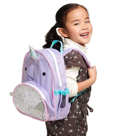 Skip Hop Toddler Backpack Zoo Preschool Ages 3-4 - Narwhal - Buy Online on SooperMarket.com