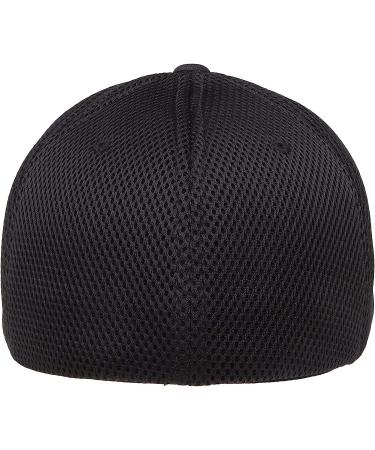 Flexfit Ultrafibre Airmesh Fitted Cap L-XL Black | Breathable Headwear - Buy Online on SooperMarket.com