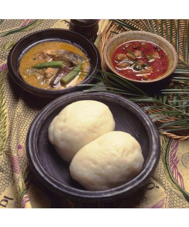MAMAS CHOICE Cocoyam Flour (Fufu) - 624g | Buy Internationally for Authentic African Cuisine - Buy Online on SooperMarket.com