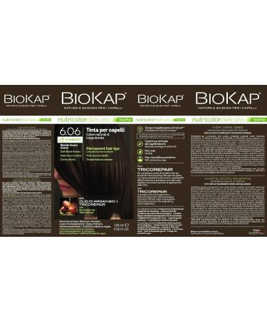 Bios Line Biokap Nutricolor Delicato Rapid Tinta Capelli 6.06 Dark Blonde Habana 140 ml - Buy Online on SooperMarket.com