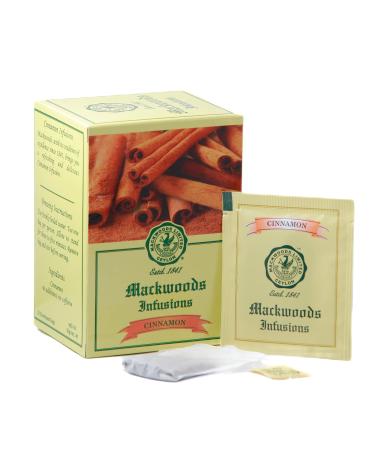 MACKWOODS CINNAMON HERBAL INFUSION IN 25 ENVELOPED TEA BAGS