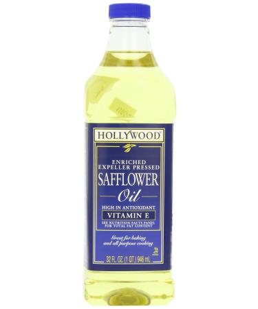 Hollywood Safflower Oil, 32 Oz