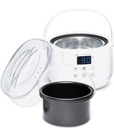 Rio Professional Wax Heater Suitable For All Wax Types including Hard Creme & Soft Automatic Temperature Control Multiple Temperature Settings LCD Rapid Heat-Up - Buy Online on SooperMarket.com